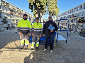 ENTREGA DE LA PLATAFORMA PORTAFÉRETROS MTC 2 PT ECOLOGIC 4R EN CHIPIONA (CÁDIZ) - GRUPEMA