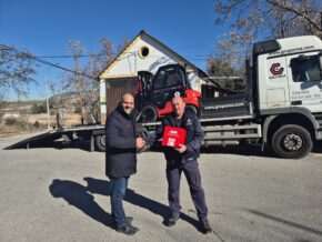 ENTREGA MANITOU MI20D EN EL FARGUE (GRANADA) - GRUPEMA